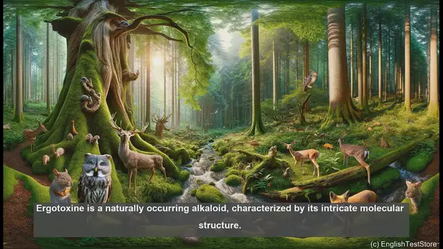 'Video thumbnail for Ergotoxine in biology - meaning, definition and examples'