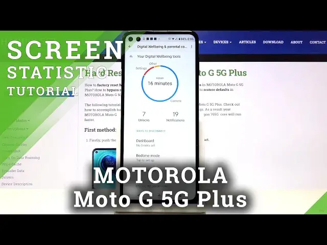 'Video thumbnail for How to Check Total Screen Time in Motorola Moto G 5G Plus – App Time Usage'