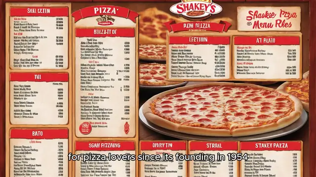 Video thumbnail for Shakey's Pizza Parlor Menu Prices