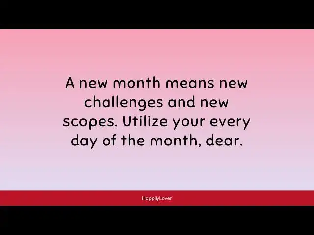 Video thumbnail for Happy New Month Messages and Wishes 🌟🎉 Embrace New Beginnings