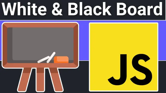 Video thumbnail for Node.js Express Socket.io Project to Build P2P Black & White Board Editor using jsPDF & Html2Canvas