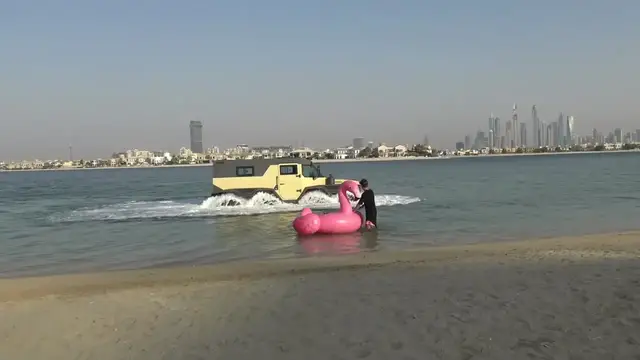 Video thumbnail for I drove this 8x8 monster truck on the Ocean_(720P_HD)