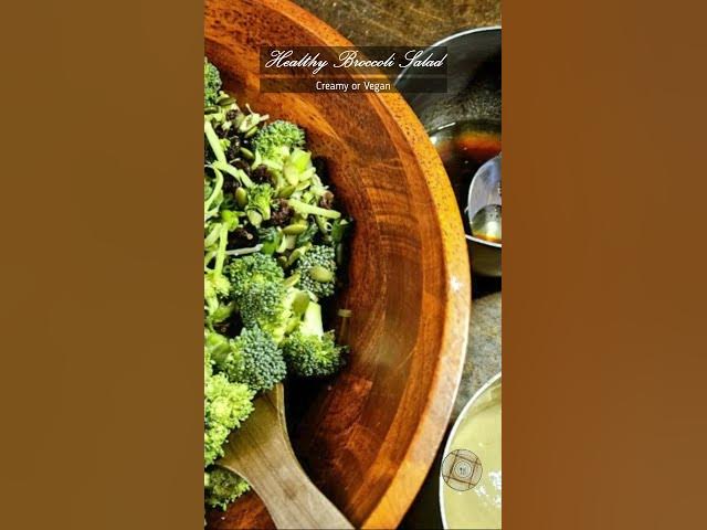 Video thumbnail for Making Healthy Broccoli Salad