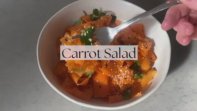 Video thumbnail for Carrot Salad