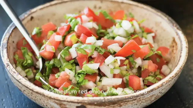 Video thumbnail for Pico de Gallo Recipe