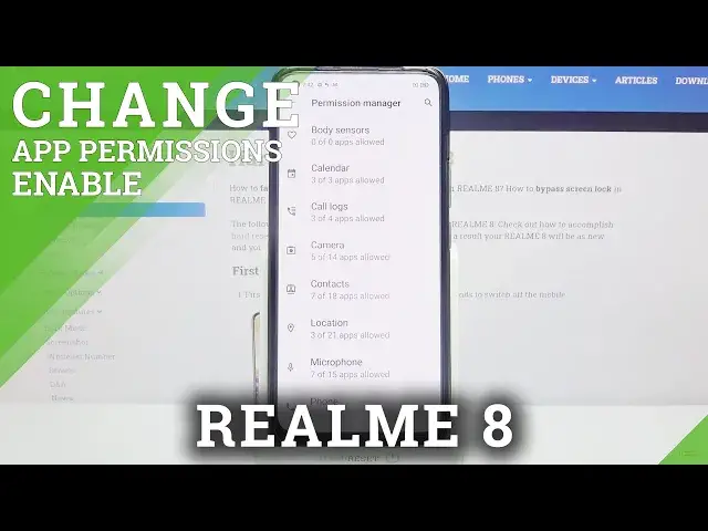 'Video thumbnail for How to Manage App Permissions on REALME 8 – App Access'