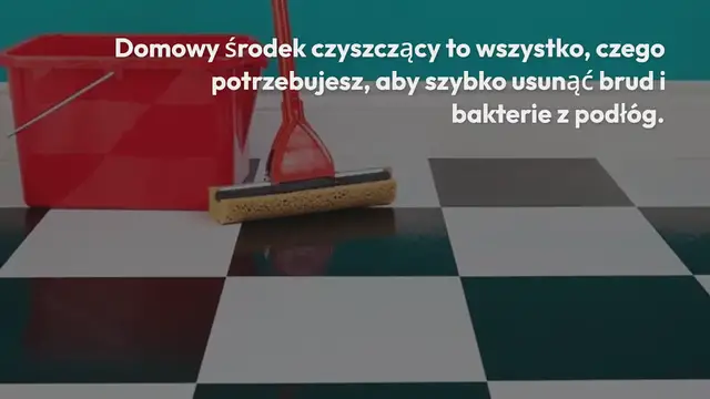 Video thumbnail for Genialna sztuczka na podłogę bez smug z detergentem do samodzielnego czyszczenia, który czyści fugi