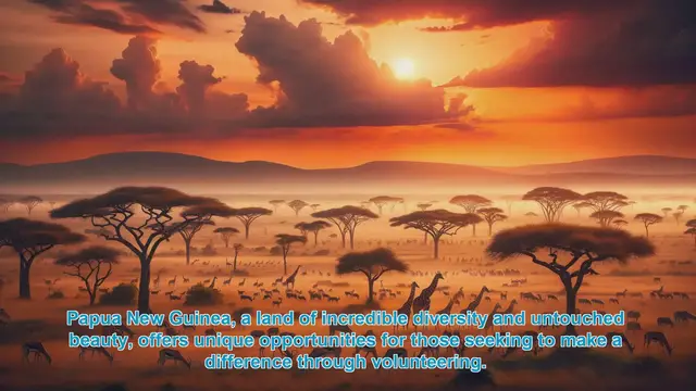 Video thumbnail for Discover the Top 10 Volunteer Destinations in Papua New Guinea