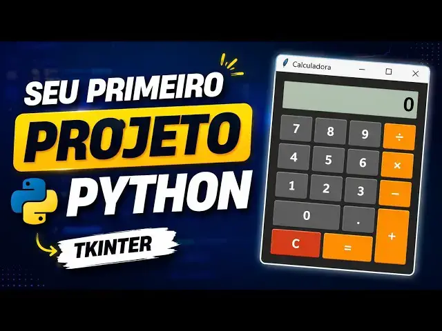 Video thumbnail for Crie Seu Primeiro Projeto em Python: Uma Calculadora do Zero!