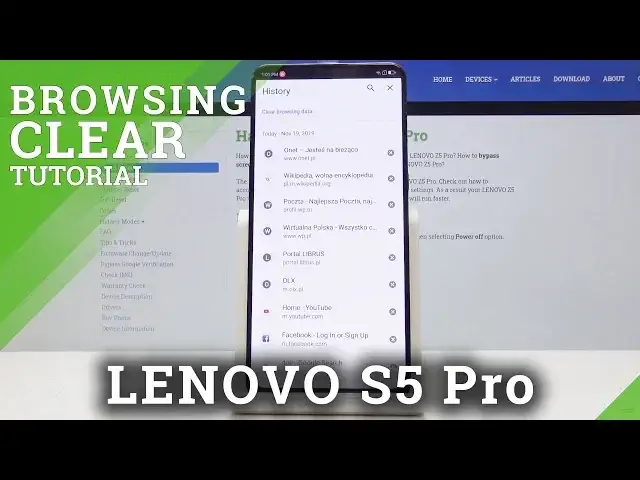 Video thumbnail for How to Clear Browsing Data in LENOVO Z5