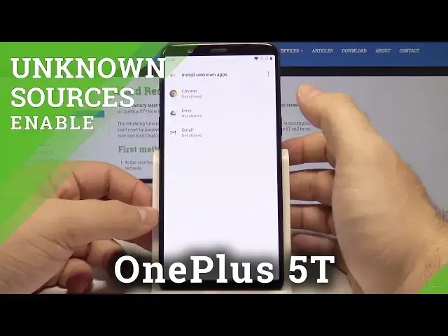 'Video thumbnail for How to Enable Installation of Apps from Unknown Sources in OnePlus 5T'