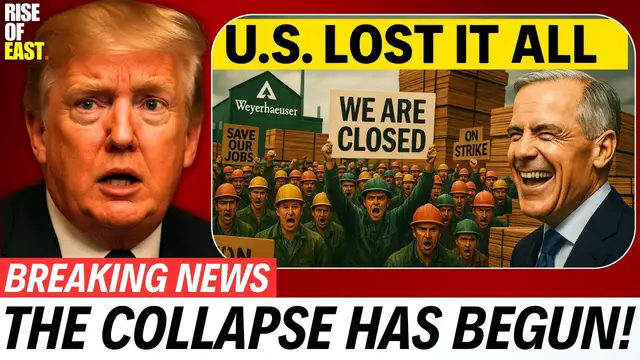 'Video thumbnail for JUST IN: U.S. Lumber Giant COLLAPSES — Housing Market In PANIC Over Canada Tariffs'