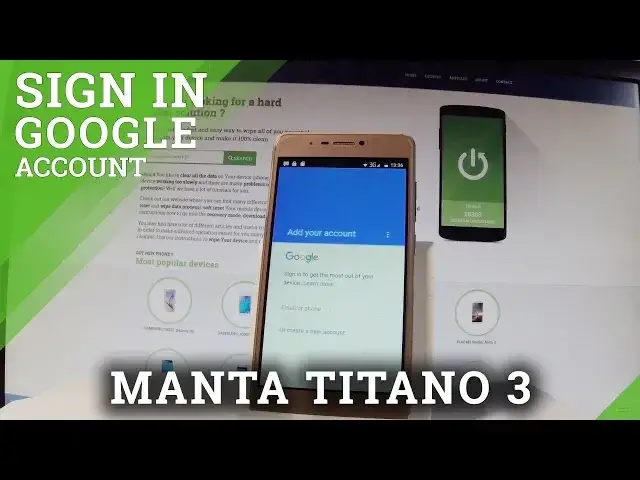'Video thumbnail for How to Add Google Account on MANTA Titano 3 - Sign In Google Account'