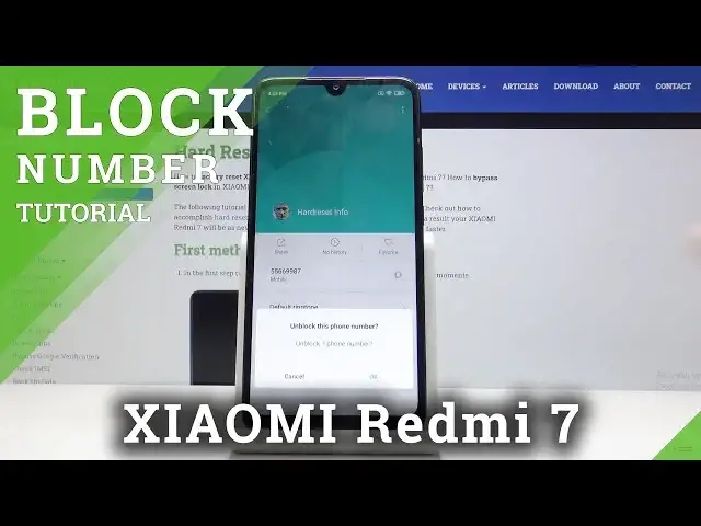 'Video thumbnail for How to Block Number in XIAOMI Redmi 7 – Create Blocklist'