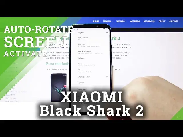 Video thumbnail for How to Use Rotate Screen in Xiaomi Black Shark 2 - Move Display