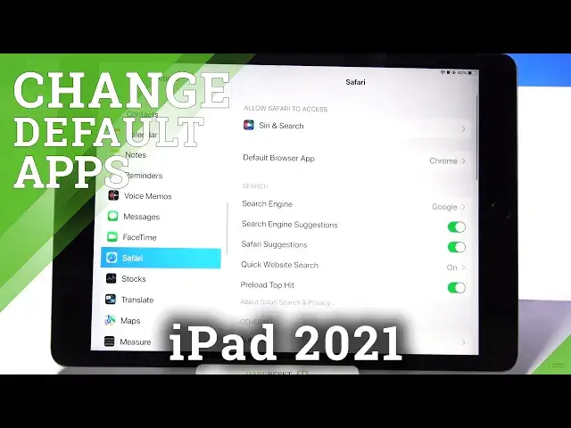 'Video thumbnail for How to Change Default Apps on iPad 2021 – Switch Default Application'
