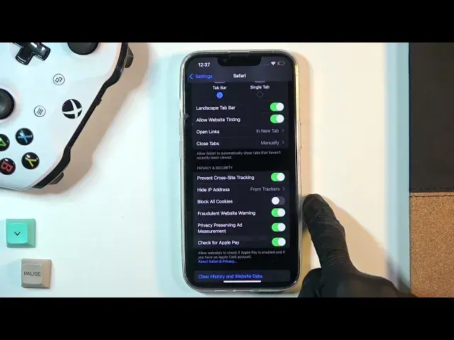 Video thumbnail for How to Block All Cookies in Safari on iPhone 13 Pro -  Manage Safari Settings