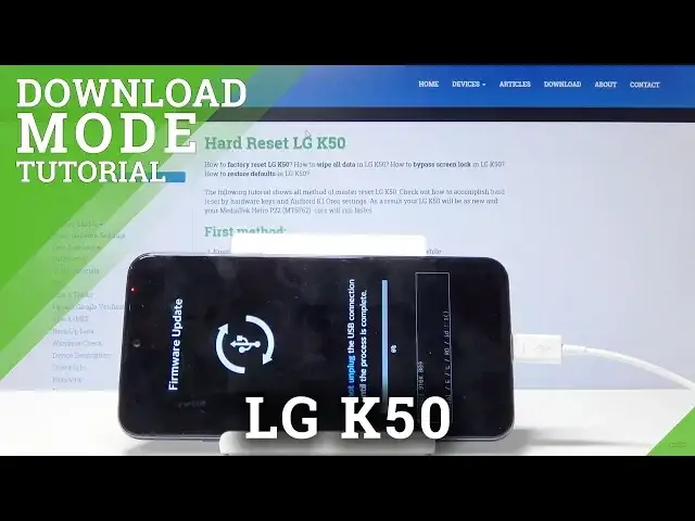 'Video thumbnail for How to Enter & Quit Download Mode in LG K50 - Download Mode'