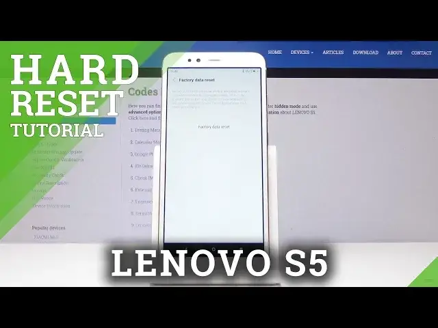 Video thumbnail for How to Perform Factory Reset on LENOVO S5 - Reset by Android Settings