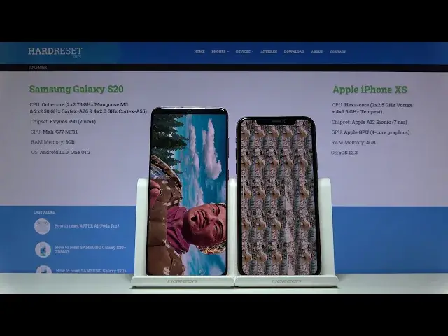 Video thumbnail for Samsung Galaxy S20 vs iPhone XS - Antutu