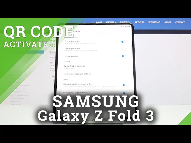 Video thumbnail for How to Allow QR Code Scanner in Samsung Galaxy Fold 3 5G - Scan QR Codes with Camera
