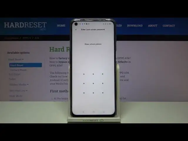 'Video thumbnail for OPPO A54 Reset System Settings – Factory Reset'