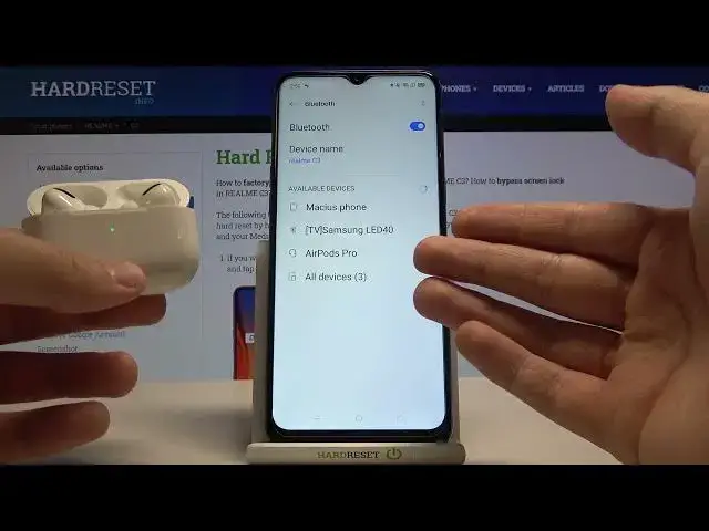 Video thumbnail for How to Connect AirPods Pro to Realme C3 – Wireless Headphones