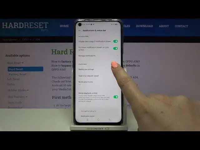 'Video thumbnail for How to Show Battery Percentage in OPPO A54 – Show Battery Level'