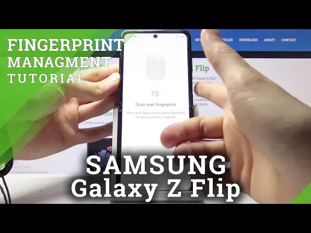 Video thumbnail for How to Set Up Fingerprint in SAMSUNG Galaxy Z Flip – Fingerprint Unlock