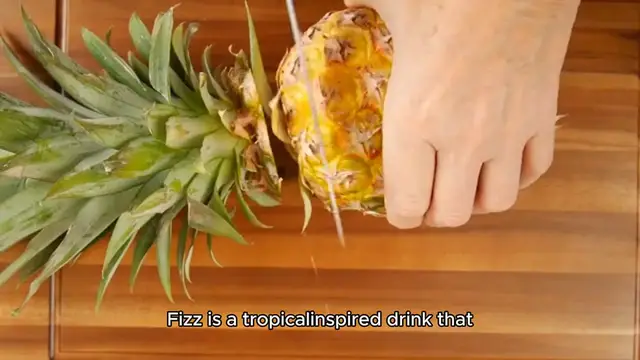'Video thumbnail for Pineapple Ginger Fizz Recipe'
