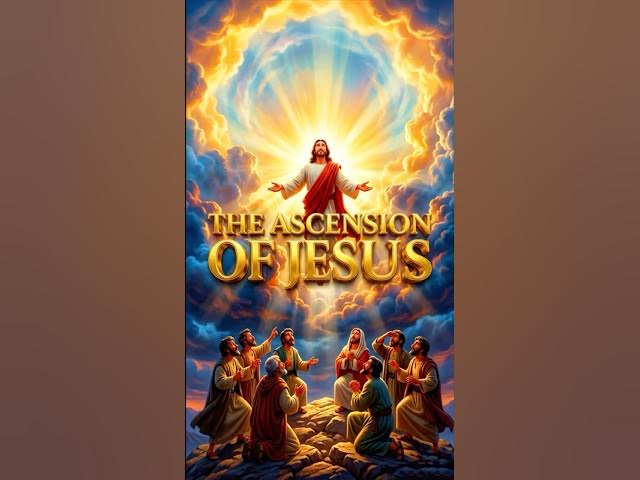 Video thumbnail for THE ASCENSION OF JESUS #Jesus #USA #AscensionDay #JesusChrist #BibleStory #Faith #Bible #Christian