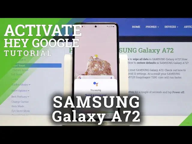 'Video thumbnail for How to Switch Off Hey Google on SAMSUNG Galaxy A72 – Disable Hey Google'
