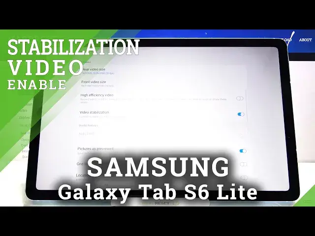 Video thumbnail for How to Enable Image Stabilization Option in Samsung Galaxy Tab S6 Lite – Camera Settings