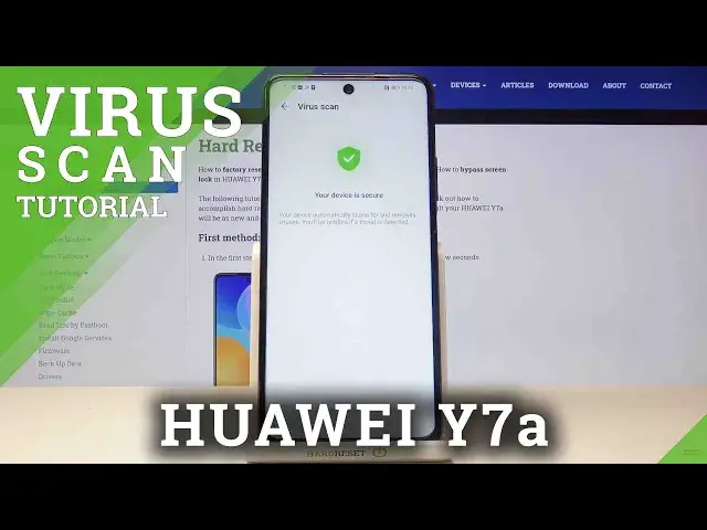 Video thumbnail for How to Perform Virus Scan on HUAWEI Y7A – Security Scan