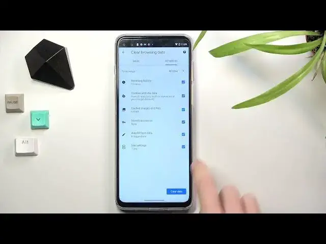 'Video thumbnail for How to Clear Browsing Data in MOTOROLA Moto G100 – Delete Browser Data'