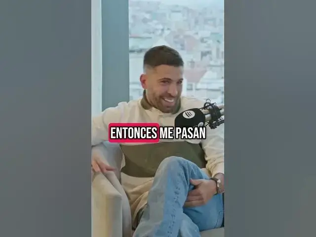 Video thumbnail for ASÍ FUE EL CAMBIO DE MEDIA PUNTA A LATERAL DE JORDI ALBA