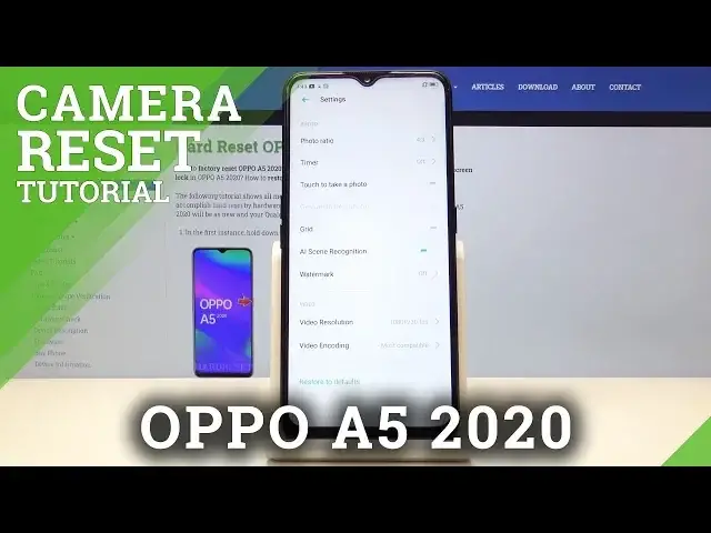 'Video thumbnail for How to Reset Camera in OPPO A5 2020 - Restart Camera Options'