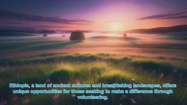 Video thumbnail for Discover Ethiopia: Top 10 Volunteer Destinations