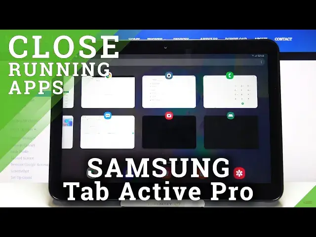 'Video thumbnail for How to Deactivate Running Apps on SAMSUNG Galaxy Tab Active Pro – Release Memory'