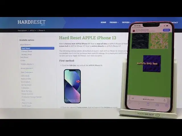 Video thumbnail for Antutu Benchmark html5 on Apple iPhone 13 - APPLE Performance Checkup