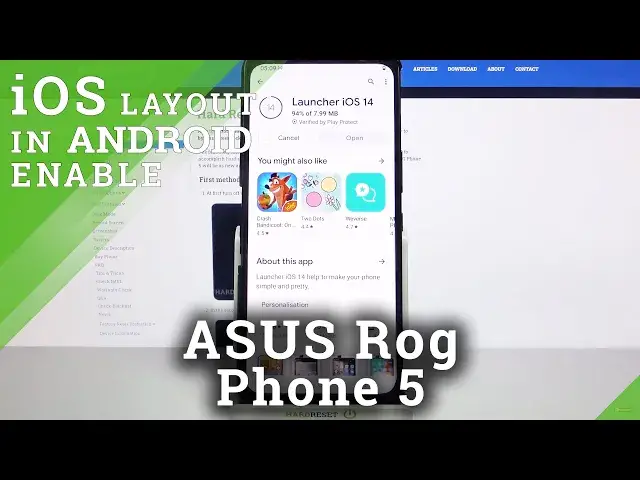 'Video thumbnail for How to Download and Apply iOS Launcher on ASUS Rog Phone 5 – iOS Launcher'