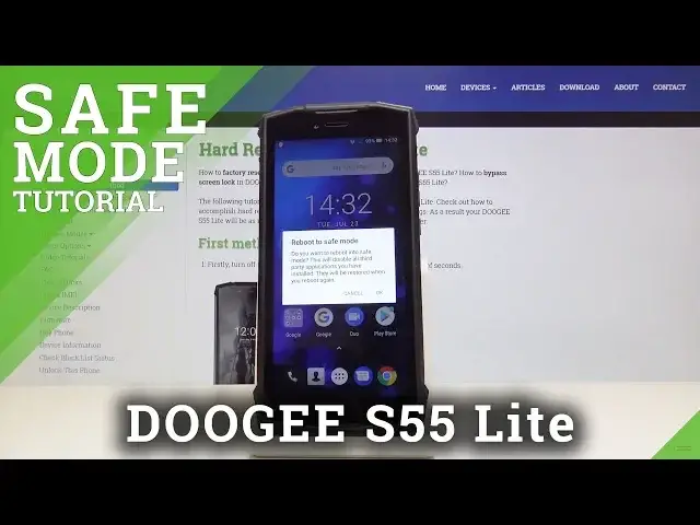 'Video thumbnail for Safe Mode in DOOGEE S55 Lite - Enter & Quit Safe Mode'