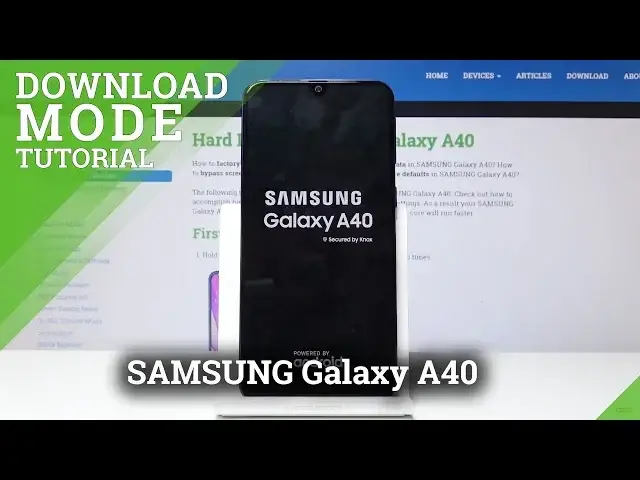 Video thumbnail for How to Enter Download Mode in SAMSUNG Galaxy A40 - Quit Download Mode