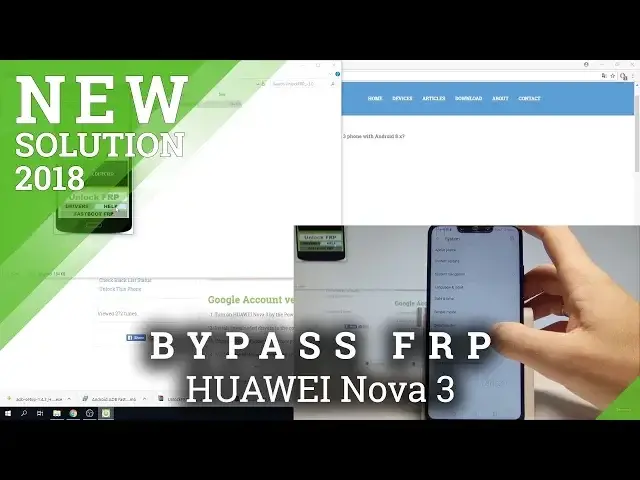 Video thumbnail for HUAWEI Nova 3 Bypass Google Verification / Unlock FRP / Remove Factory Reset Protection in EMUI