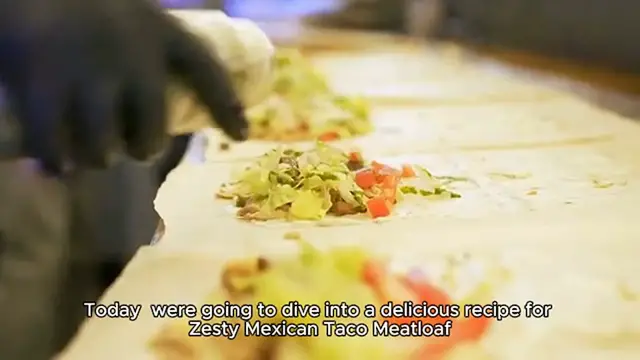 Video thumbnail for Zesty Mexican Taco Meatloaf recipe