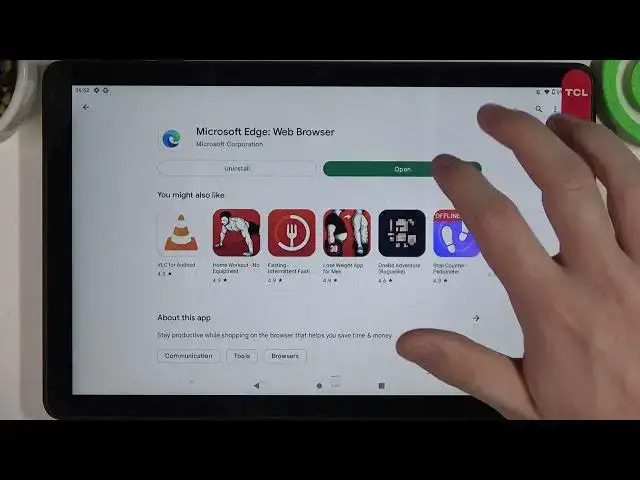 Video thumbnail for How to Download and Install the Microsoft Edge Browser on the TCL Tab 10L