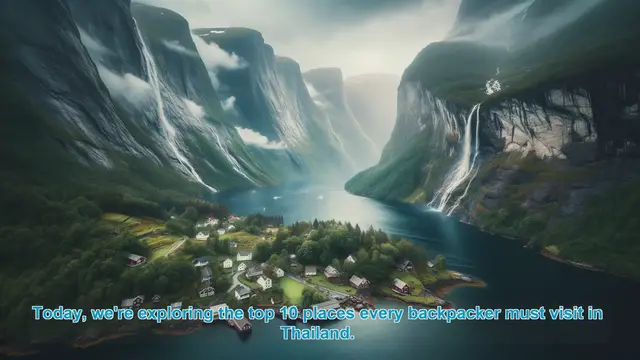 Video thumbnail for Top 10 Must-Visit Backpacking Destinations in Thailand