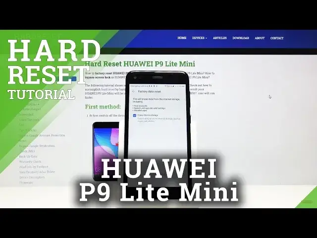 'Video thumbnail for How to Factory Reset HUAWEI P9 Lite Mini – Erase Storage / Remove Personal Data'