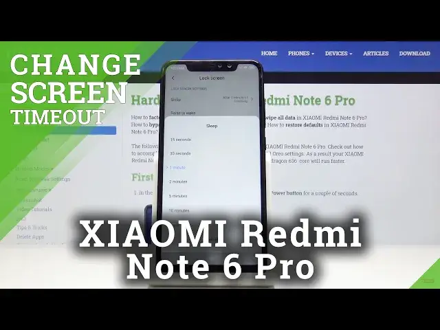 Video thumbnail for How to Set Up Screen Timout on XIAOMI Redmi Note 6 Pro