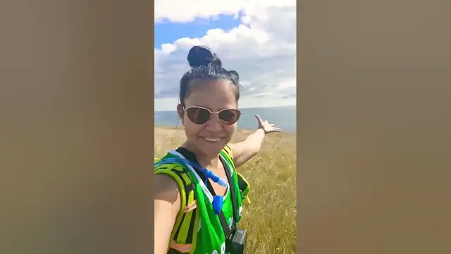 Video thumbnail for No pain no gain!! Vitamin Sea!!! #shorts #dorset #dorsetcoast #weymouth #jurassiccoast #hiking